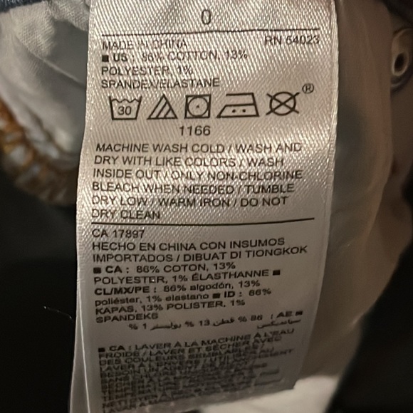 WOMENS OLD NAY -ORIGINAL SKINNY JEANS - Picture 9 of 9